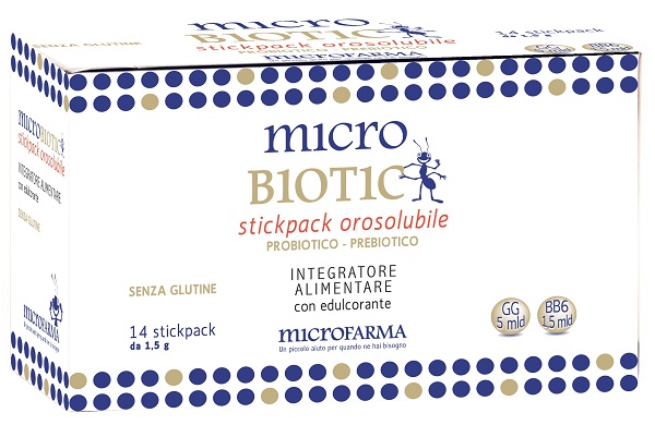 MICROBIOTIC STICK PACK 14 BUSTINE - Farmadott.it