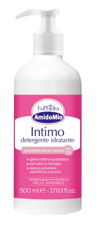 EUPHIDRA AMIDOMIO INTIMO DETERGENTE IDRATANTE 500 ML - Farmadott.it