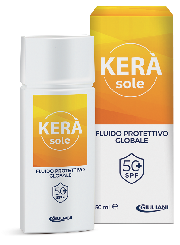 KERA' SOLE FLUIDO PROTETTIVO GLOBALE SPF 50+ 50 ML - Farmadott.it