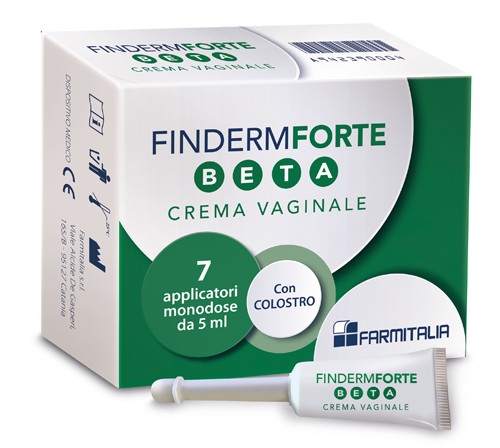 FINDERM FORTE BETA CREMA VAGINALE 7 APPLICATORI MONOUSO 5 G - Farmadott.it