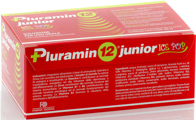 PLURAMIN12 JUNIOR 14 STICK PACK 12 ML - Farmadott.it