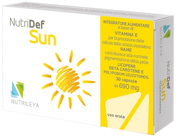NUTRIDEF SUN 30 CAPSULE - Farmadott.it