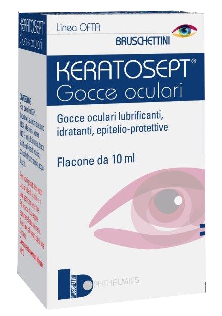 GOCCE OCULARI KERATOSEPT 10 ML - Farmadott.it