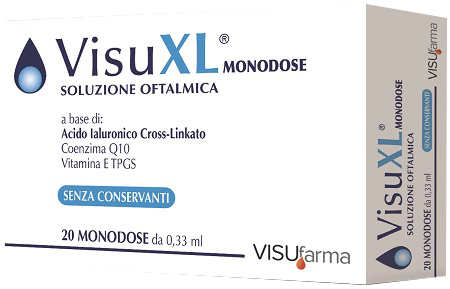 SOLUZIONE OFTALMICA VISUXL 20 CONTENITORI MONODOSE 0,33 ML - Farmadott.it