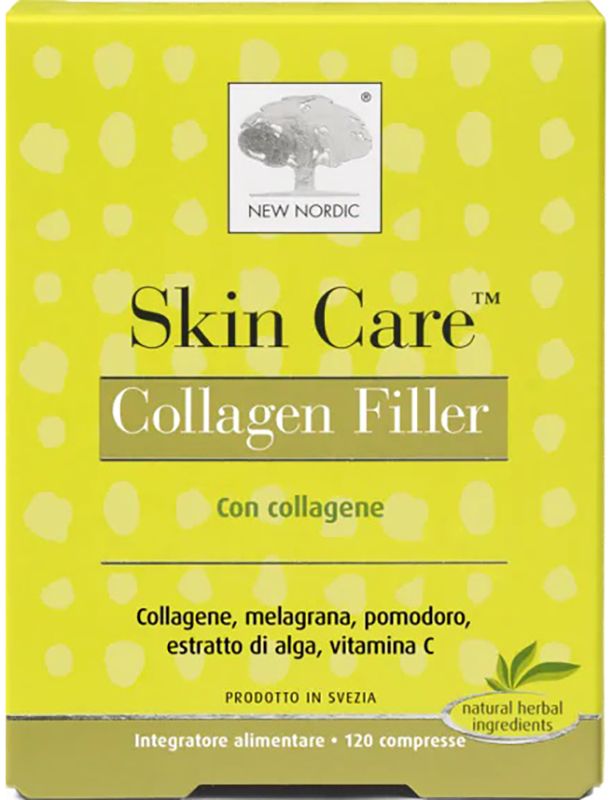 SKIN CARE COLLAGEN FILLER 120 COMPRESSE - Farmadott.it