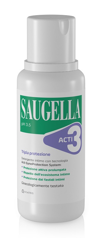 SAUGELLA ACTI3 DETERGENTE INTIMO 250 ML - Farmadott.it