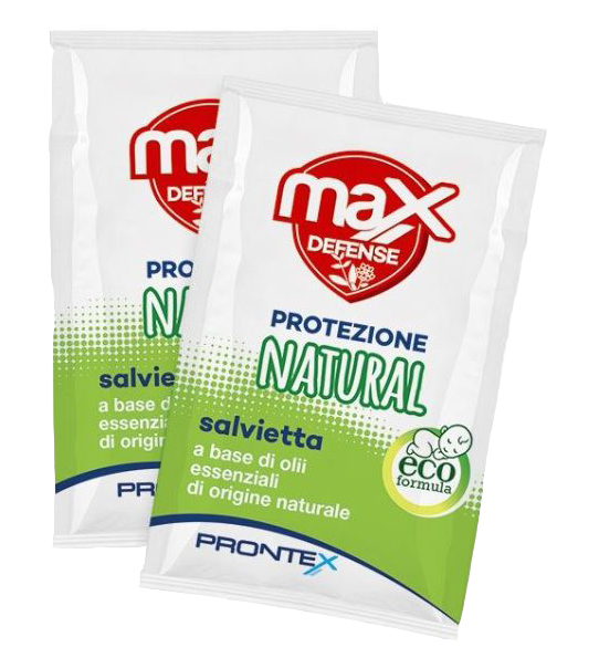 PRONTEX MAX DEFENSE SALVIETTINE NATURAL 6 PEZZI - Farmadott.it