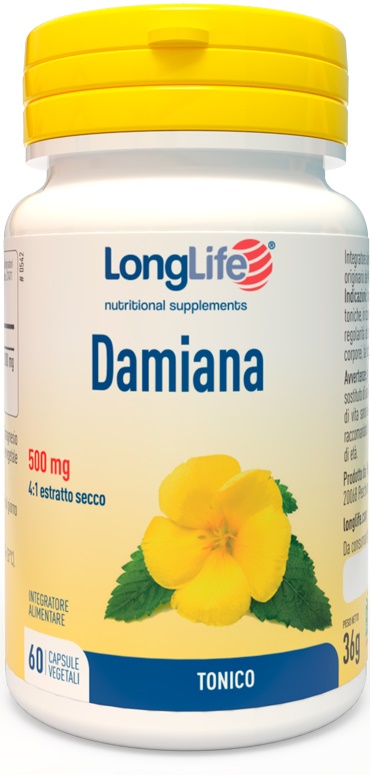LONGLIFE DAMIANA 60 CAPSULE - Farmadott.it