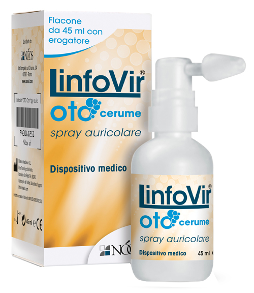 LINFOVIR OTO CERUME SPRAY AURICOLARE 45 ML - Farmadott.it