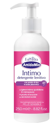 EUPHIDRA AMIDOMIO INTIMO DETERGENTE LENITIVO PH 7 250 ML - Farmadott.it