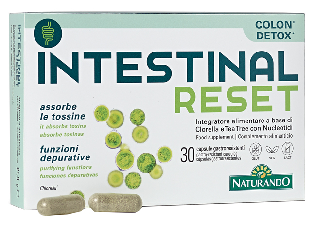 INTESTINAL RESET 30 CAPSULE - Farmadott.it