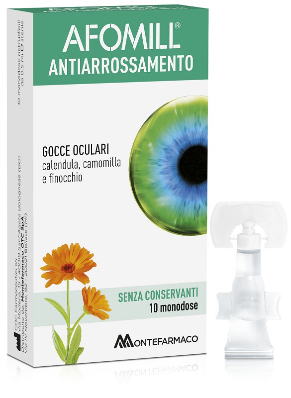 AFOMILL ANTIARROSSAMENTO SENZA CONSERVANTI 10 FIALE DA 0,5 ML - Farmadott.it