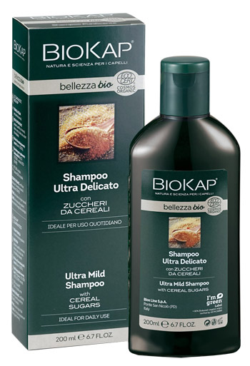 BIOKAP BELLEZZA BIO SHAMPOO ULTRA DELICATO COSMOS ECOCERT 200 ML BIOSLINE - Farmadott.it
