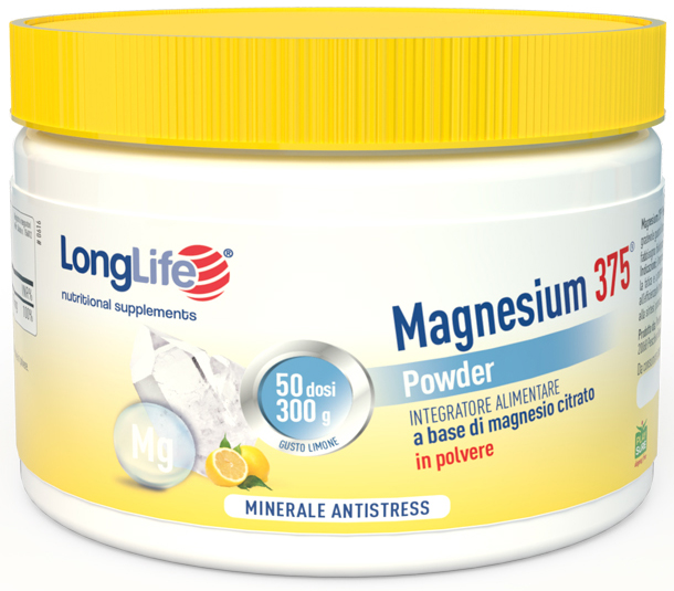 LONGLIFE MAGNESIUM 375 POWDER 300 G - Farmadott.it