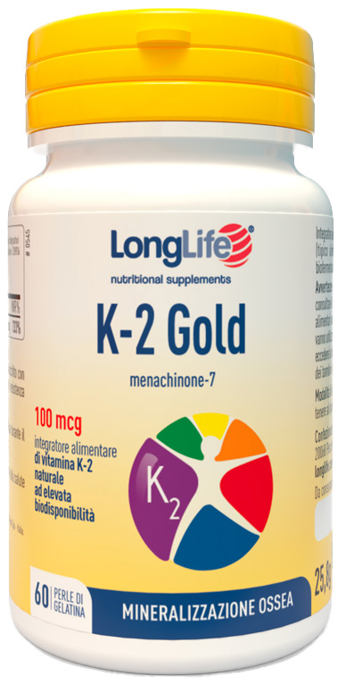 LONGLIFE K-2 GOLD 60 PERLE - Farmadott.it
