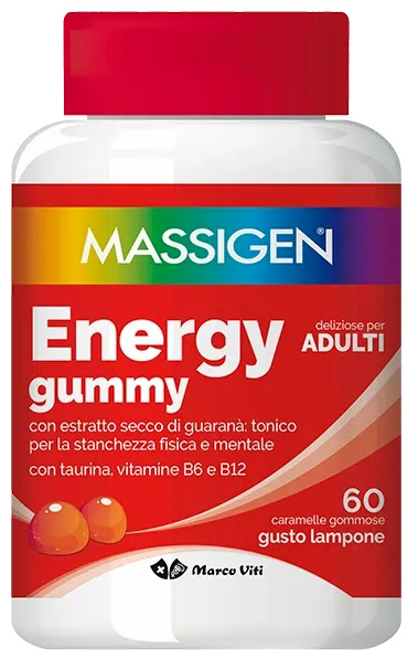 MASSIGEN ENERGY GUMMY 60 CARAMELLE - Farmadott.it