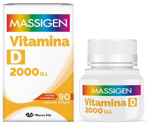 MASSIGEN VITAMINA D 2000 UI 90 CAPSULE SOFTGEL - Farmadott.it