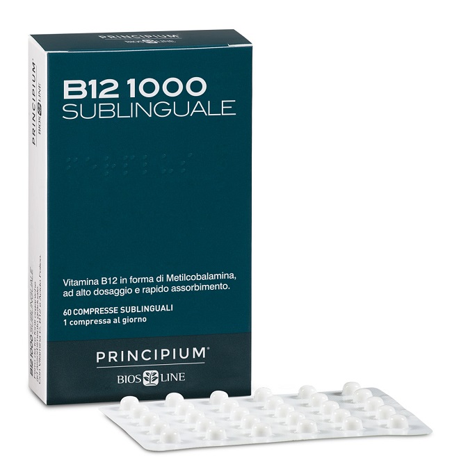 PRINCIPIUM B12 1000 60 COMPRESSE SUBLINGUALI - Farmadott.it