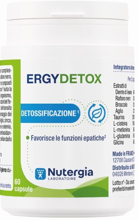 ERGYDETOX 60 CAPSULE - Farmadott.it