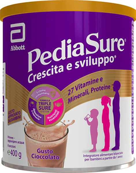 PEDIASURE CRESCITA&SVILUPPO CIOCCOLATO 850 G - Farmadott.it