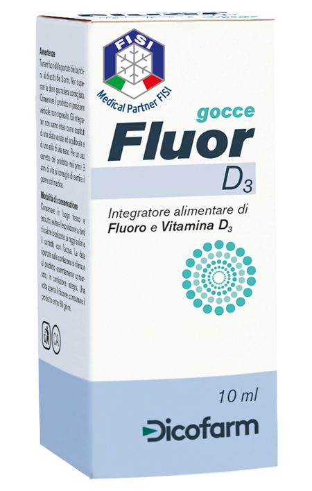 FLUOR D3 GOCCE 10 ML - Farmadott.it