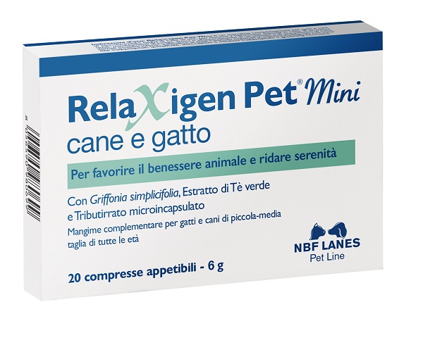 RELAXIGEN PET MINI BLISTER 20 COMPRESSE - Farmadott.it