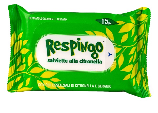 RESPINGO SALVIETTE CITRONELLA 15 PEZZI - Farmadott.it