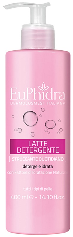 EUPHIDRA LATTE DETERGENTE STRUCCANTE QUOTIDIANO 400 ML - Farmadott.it