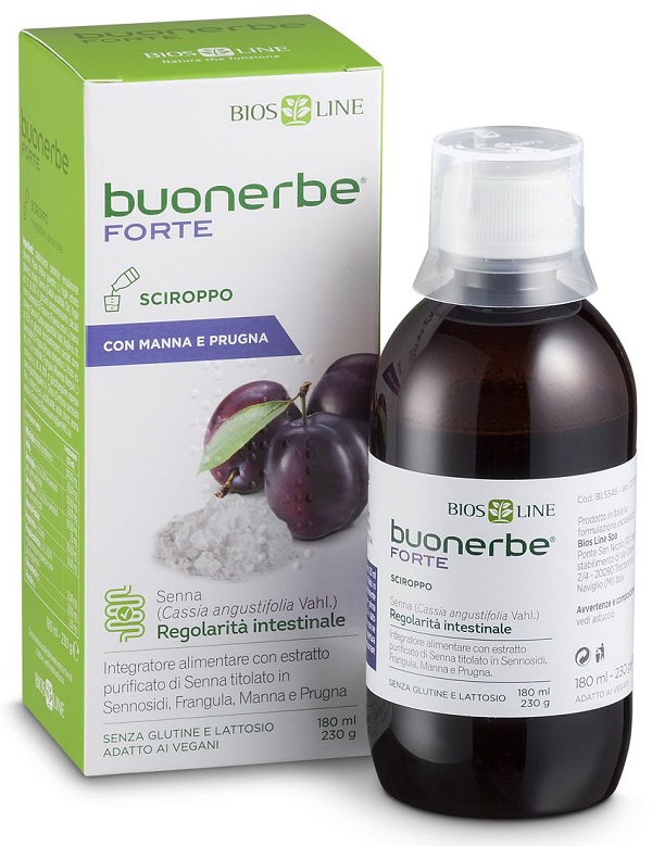 BUONERBE FORTE SCIROPPO 180 ML - Farmadott.it