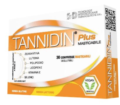 TANNIDIN PLUS 30 COMPRESSE MASTICABILI - Farmadott.it