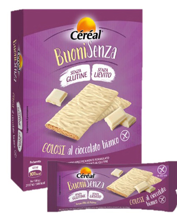CEREAL BUONI SENZA GOLOSO CIOCCOLATO BIANCO 120 G - Farmadott.it