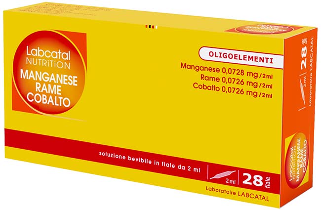 LABCATAL NUTRITION MANGANESE RAME E COBALTO 28 FIALE - Farmadott.it
