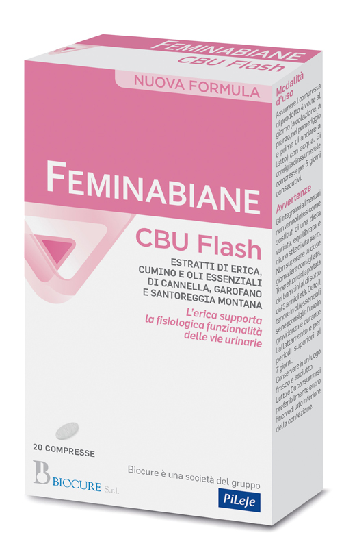 FEMINABIANE CBU FLASH 20 COMPRESSE NUOVA FORMULA - Farmadott.it
