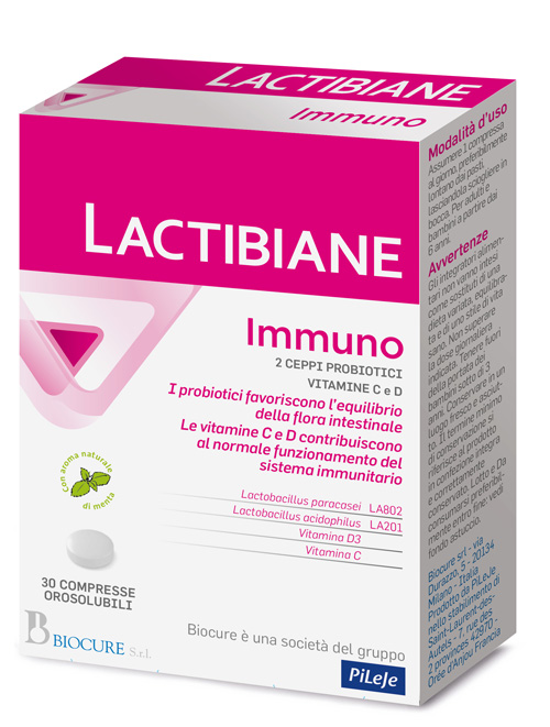 LACTIBIANE IMMUNO 30 COMPRESSE - Farmadott.it