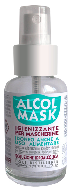 ALCOL MASK 50 ML IGIENIZZANTE MASCHERINE - Farmadott.it
