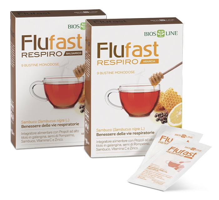 APIX PROPOLI FLUFAST RESPIRO ARANCIA 9 BUSTE BIOSLINE - Farmadott.it