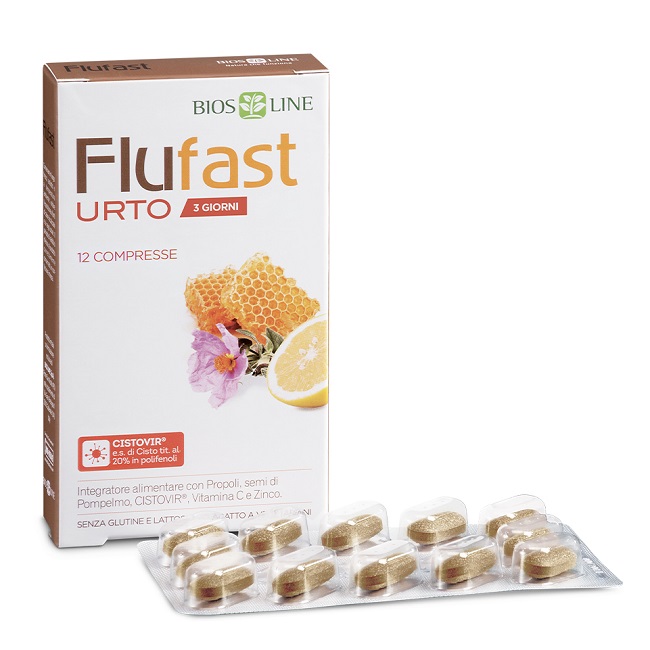 APIX PROPOLI FLUFAST URTO 3 GIORNI 12 COMPRESSE BIOSLINE - Farmadott.it