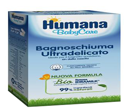 HUMANA BABY CARE BAGNOSCHIUMA 200 ML - Farmadott.it