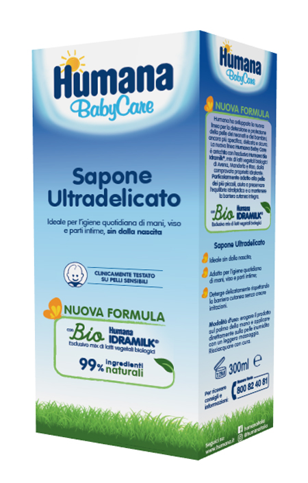 HUMANA BABY CARE SAPONE LIQUIDO 300 ML - Farmadott.it