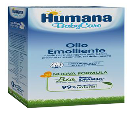 HUMANA BABY CARE OLIO EMOLLIENTE 250 ML - Farmadott.it