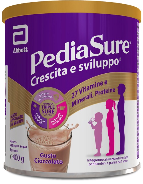PEDIASURE CRESCITA&SVILUPPO CIOCCOLATO 400 G - Farmadott.it