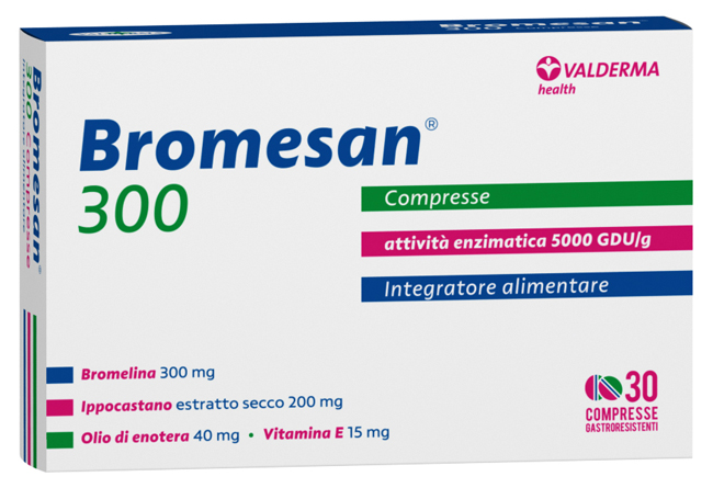 BROMESAN 300 30 COMPRESSE GASTRORESISTENTI - Farmadott.it