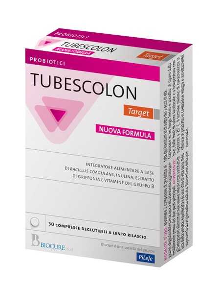TUBESCOLON TARGET 30 COMPRESSE NUOVA FORMULA - Farmadott.it