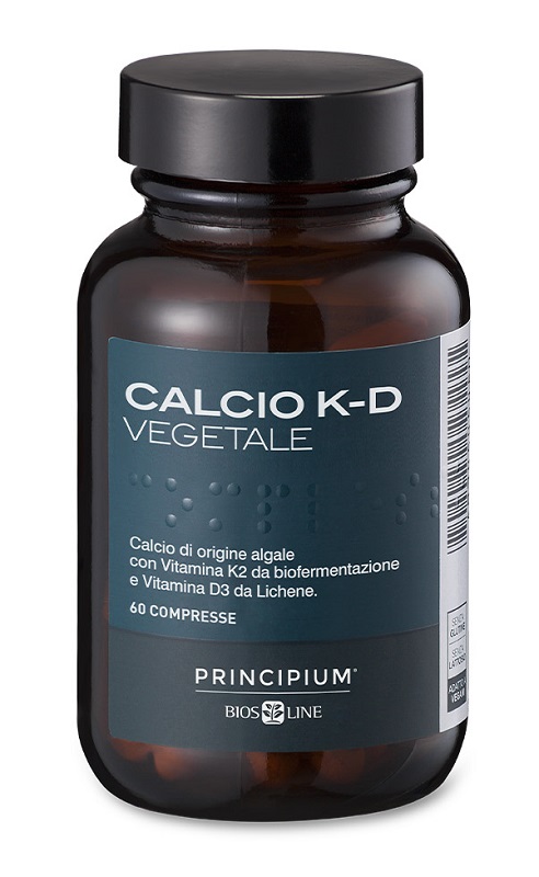 PRINCIPIUM CALCIO K D VEGETALE 60 COMPRESSE - Farmadott.it
