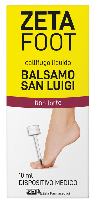 ZETAFOOT CALLIFUGO LIQUIDO BALSAMO SAN LUIGI 10 ML - Farmadott.it