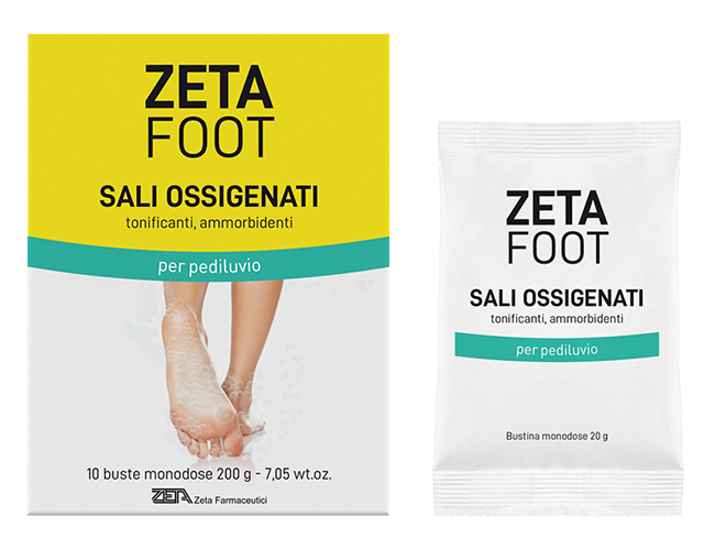 ZETAFOOT SALI OSSIGENATI 10X20 G - Farmadott.it