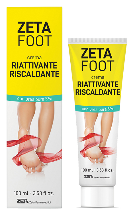 ZETAFOOT CREMA RIATTIVA RISCALDANTE 100 ML - Farmadott.it
