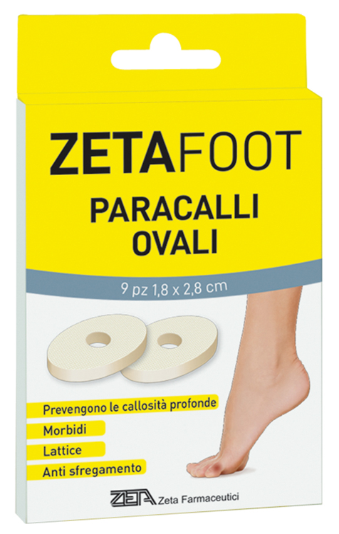 ZETAFOOT PARACALLO OVALE LATTICE 9 PEZZI - Farmadott.it