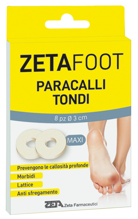ZETAFOOT PARACALLO GRANDE TONDO LATTICE 8 PEZZI - Farmadott.it