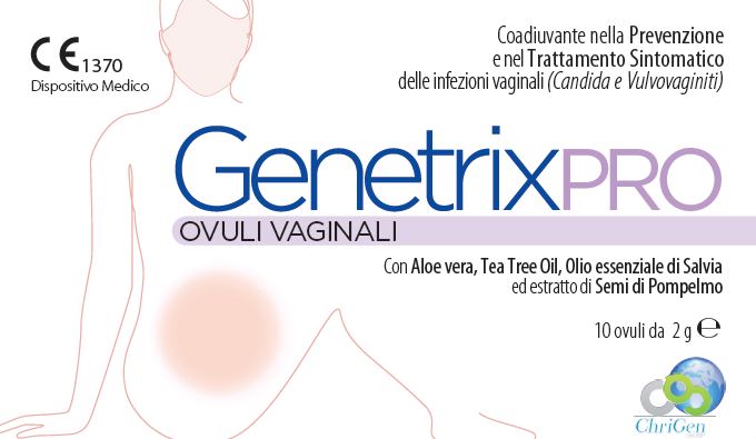 GENETRIX PRO 10 OVULI VAGINALI 2 G - Farmadott.it